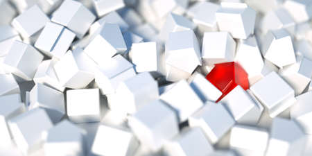 Your best home, 3d illustration conceptの写真素材