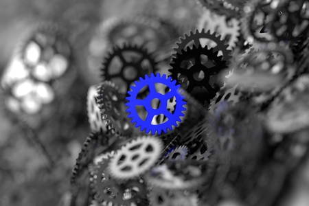 Gears mechanic backgroundの写真素材