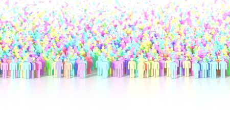 Original three dimensional illustration, business and corporate backgroundの写真素材