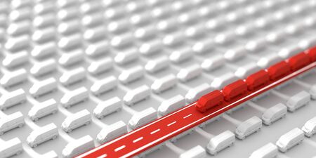 Transportation and logistics conceptの写真素材