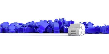 Transportation and logistics conceptの写真素材