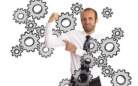 Corporate and work training conceptsの写真素材