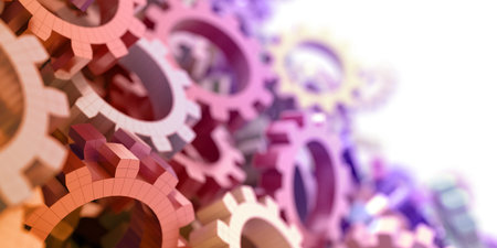 Technology, business and industry conceptsの写真素材