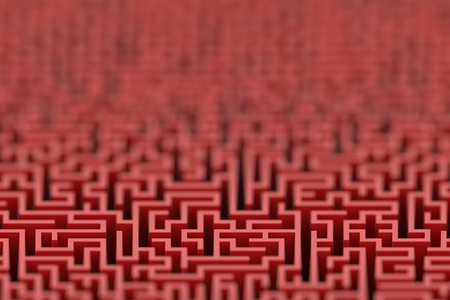Maze background, risk and solution illustration conceptsの写真素材