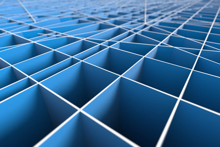 Maze background, risk and solution illustration concepts