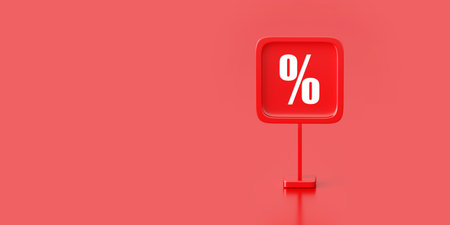 Discount sign isolated icon, retail and shopping concepts