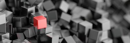 Leadership concept, original three dimensional backgroundの写真素材