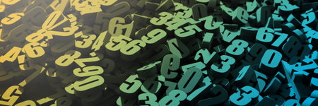 Original three dimensional background, technology concepts