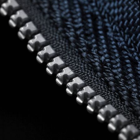 Jacket with zipper detail, fashion industry conceptsの写真素材