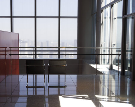 Elegant and modern interiors, architecture concepts