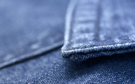 Textile and fabric industry backgroundの写真素材