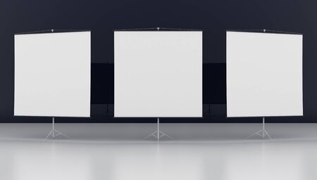 Copy space 3d illustration, retail and marketing theme imageの写真素材