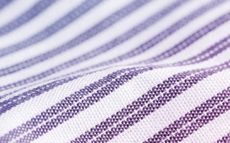 Elegant cotton shirt macro photo, textile industry background