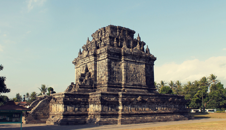 Hinduist temple in Bali, Indonesiaの写真素材