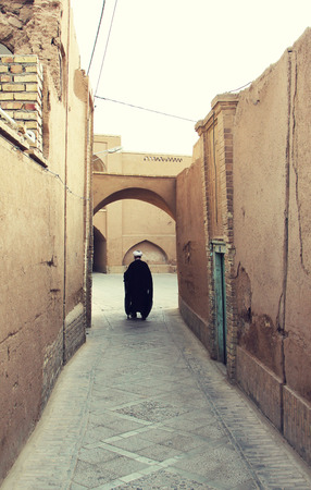 Ancient town of Yazd, Iranの写真素材