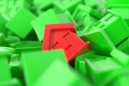 Home and property concepts, 3d backgroundの写真素材