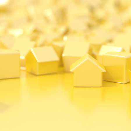 Home and property concepts, 3d backgroundの写真素材