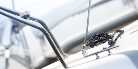 Boat and sailing sport backgroundの写真素材