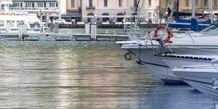 Boat and sailing sport background