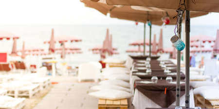 Summer, holidays and fun concepts, nobody in the photoの写真素材