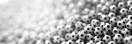 Football sport background, original 3d renderingの写真素材