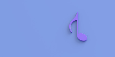 Art and music 3d rendering conceptual backgroundの写真素材