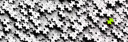 Jigsaw background, 3d renderingの写真素材