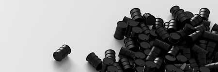 Original 3d rendering, oil industry, energy and pollution themeの写真素材