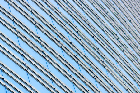 Modern office building complex, urban photography and architecture background