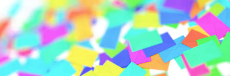 Infinite mail envelopes, 3d rendering backgroundの写真素材