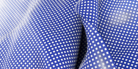 Fabric texture background, original 3d rendering