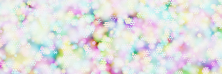 Abstract snowflakes background, original 3d renderingの写真素材