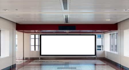 Empty interiors with copy space billboardの写真素材
