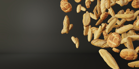 infinite bread, ultra realistic 3d renderingの写真素材