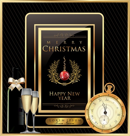 Christmas backgroundのイラスト素材