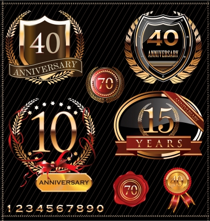 Anniversary designのイラスト素材