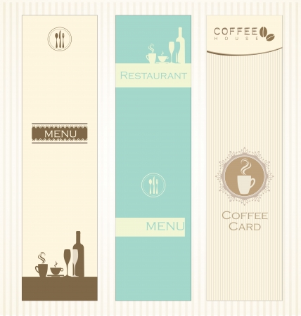 Menu template for restaurant and cafeのイラスト素材