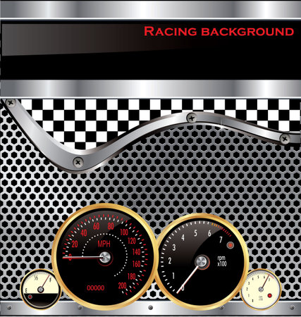 Racing backgroundのイラスト素材