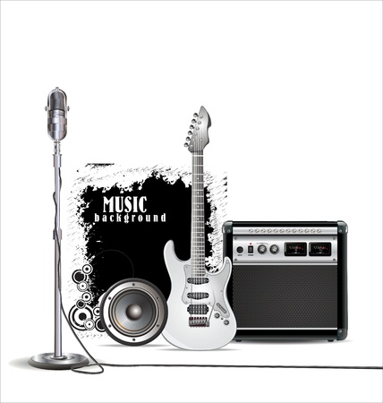 Music backgroundのイラスト素材