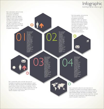 Modern Design templateのイラスト素材