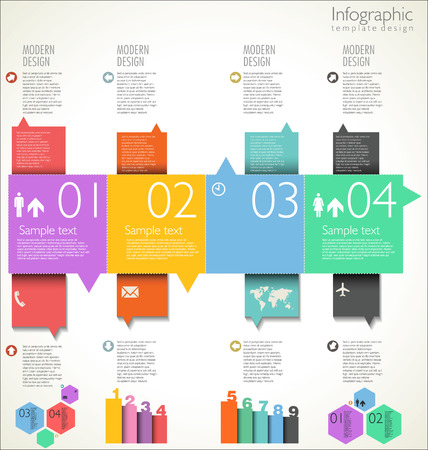 Modern Design templateのイラスト素材