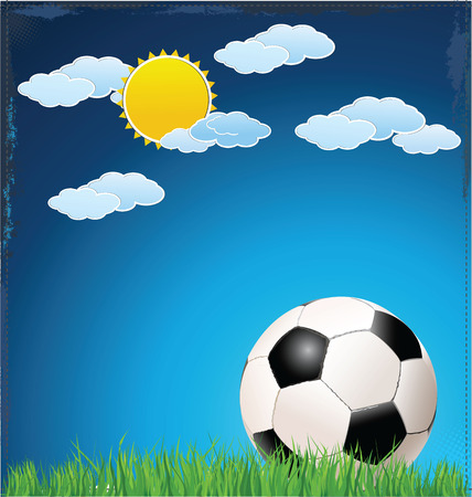 Soccer backgroundのイラスト素材