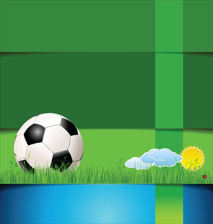 Soccer backgroundのイラスト素材