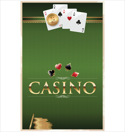 Casino backgroundのイラスト素材