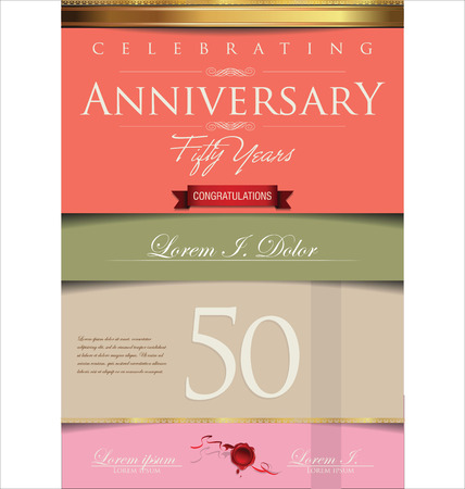 Anniversary backgroundのイラスト素材