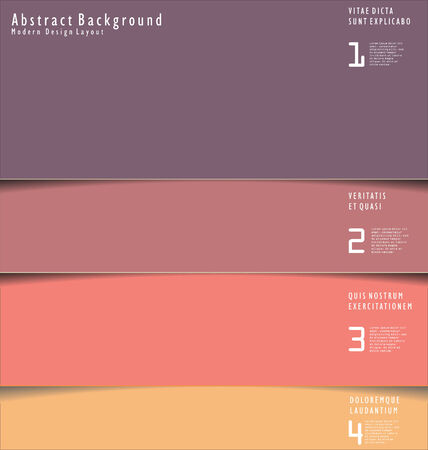 Modern design templateのイラスト素材