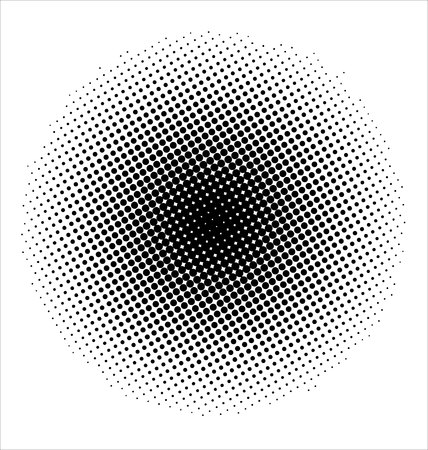 Abstract halftoneのイラスト素材