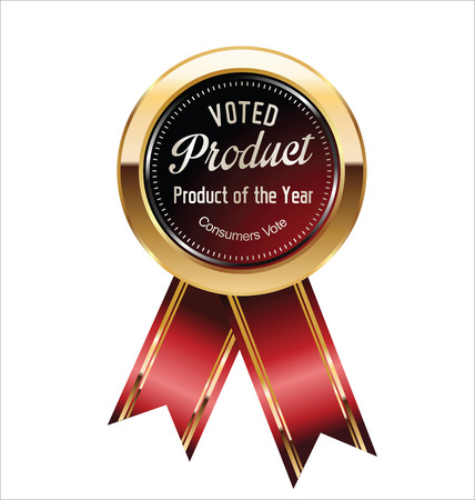 Voted product labelのイラスト素材