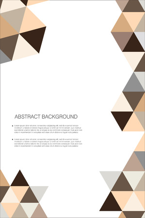 Abstract geometric design background templateのイラスト素材