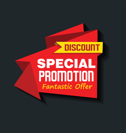 Modern sale sticker red edition vector illustrationのイラスト素材